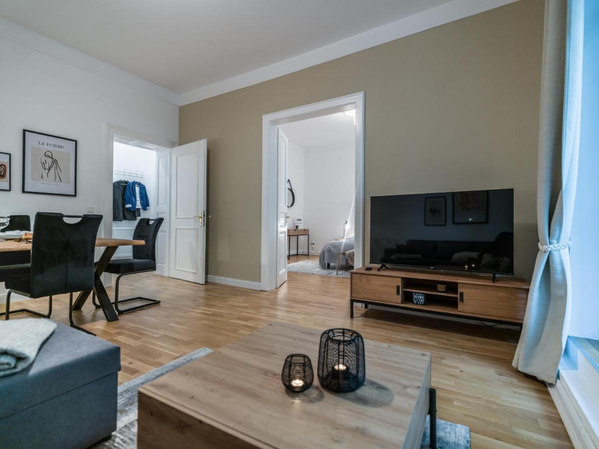 Hochwertige Altbauwohnung Im Modernen Stil In Wiesbaden - Kueche - Terrasse - Wlan - Zentral 외부 사진