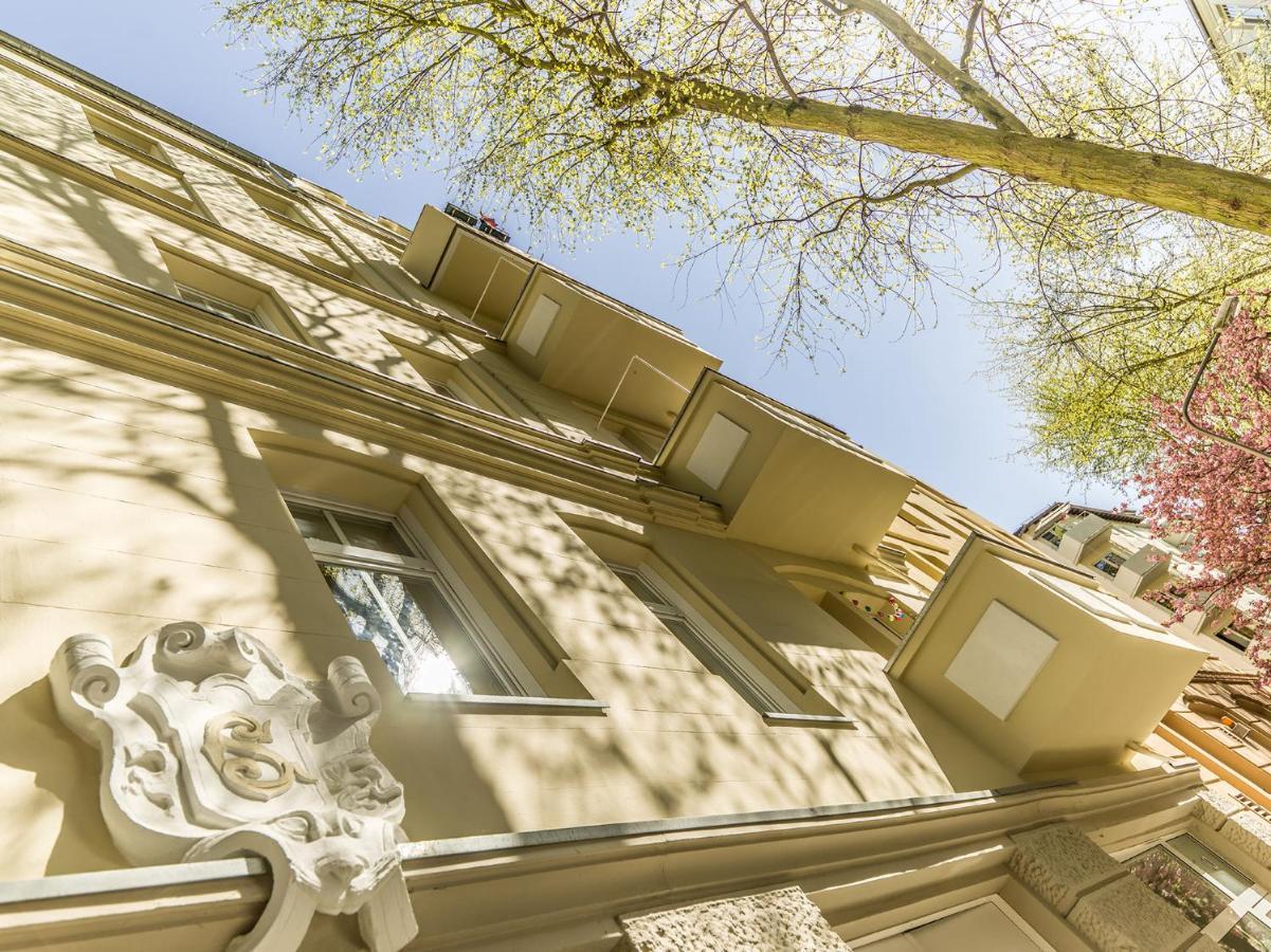 Hochwertige Altbauwohnung Im Modernen Stil In Wiesbaden - Kueche - Terrasse - Wlan - Zentral 외부 사진