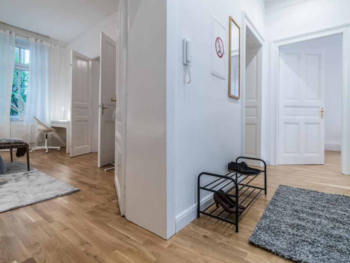 Hochwertige Altbauwohnung Im Modernen Stil In Wiesbaden - Kueche - Terrasse - Wlan - Zentral 외부 사진